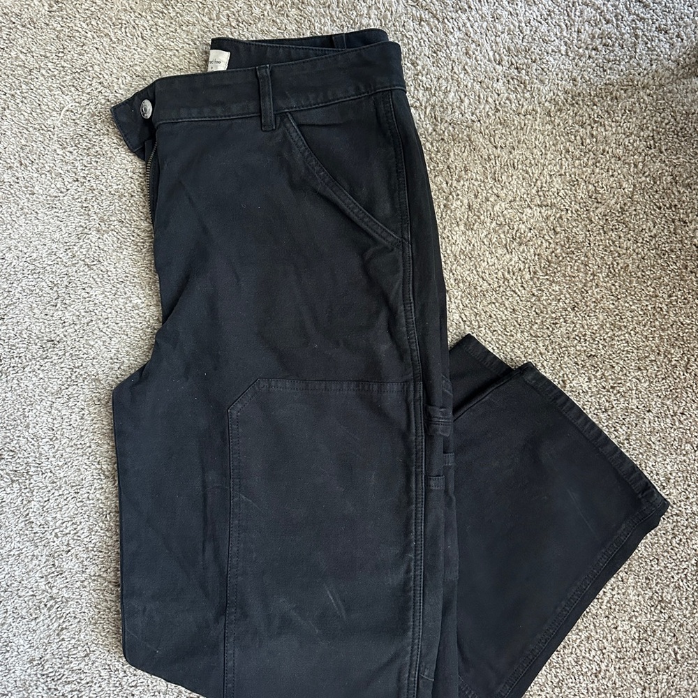 Aritzia Wilfred Women's Black Cargo Pants